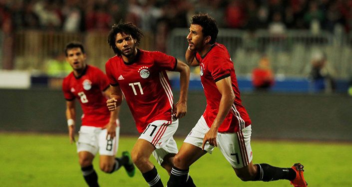 تريزيجيه يتعادل لمنتخب مصر مع المنتخب التونسي