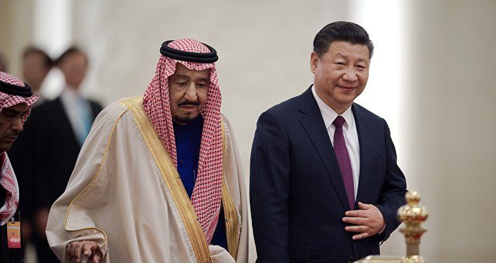 العاهل السعودي في الصين