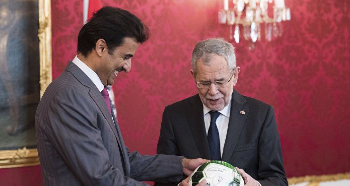 أمير قطر تميم بن حمد آل ثاني - كأس العالم 2022