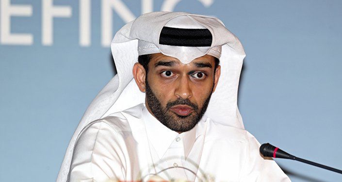 حسن الذوادي رئيس اللجنة المنظمة لكأس العالم لكرة القدم في قطر 2022
