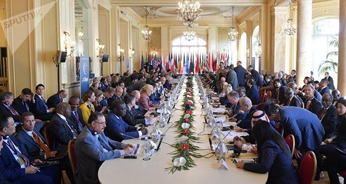 قادة العالم يحضرون مؤتمر باليرمو الدولي لمناقشة الوضع في ليبيا، إيطاليا 13 نوفمبر/ تشرين الثاني 2018