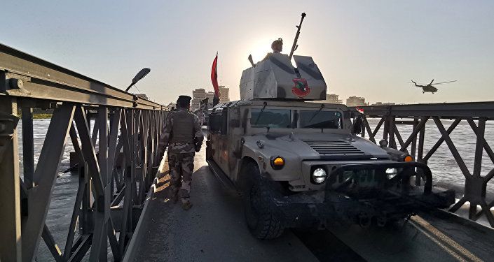 غرق عبارة في الموصل في العراق