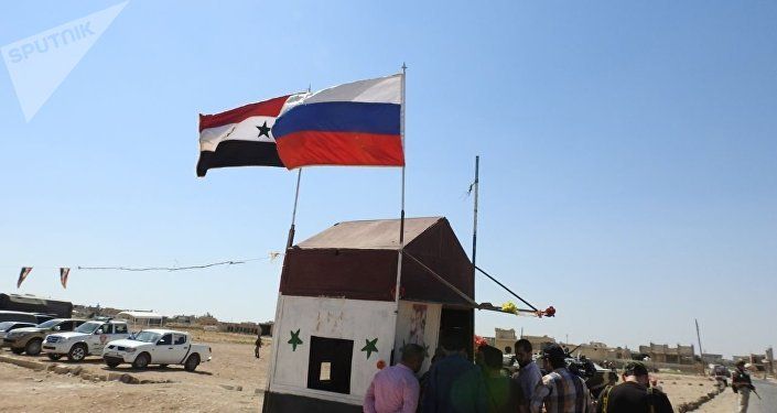 السلطات السورية والشرطة الروسية يعيدان افتتاح ممر أبو الظهور شرق إدلب