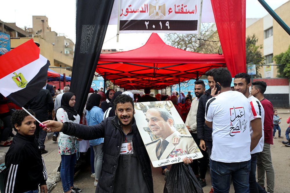 مصر تجري استفتاء على مشروع التعديلات الدستورية