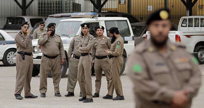 أفراد من الشرطة السعودية في الرياض