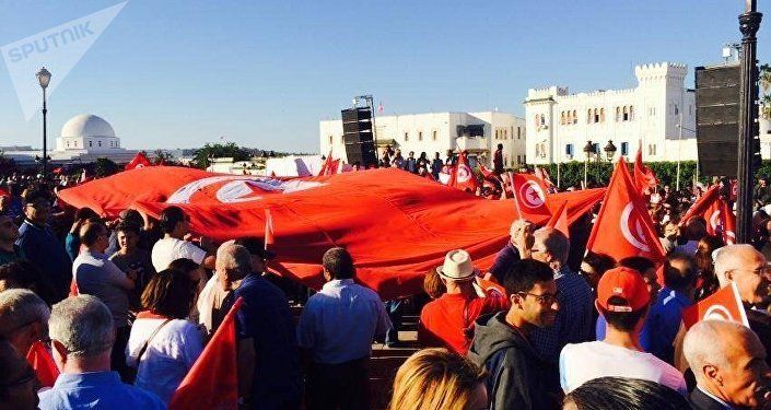 مظاهرات في تونس لدعم عملية الأيادي النظيفة