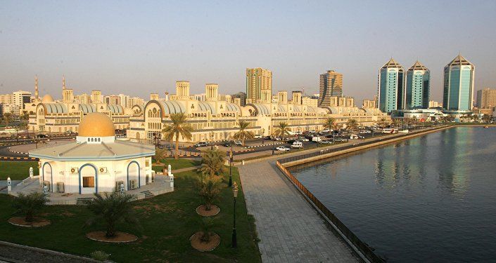 مناظر عامة للمدن العربية - مدينة الشارقة، الإمارات العربية المتحدة