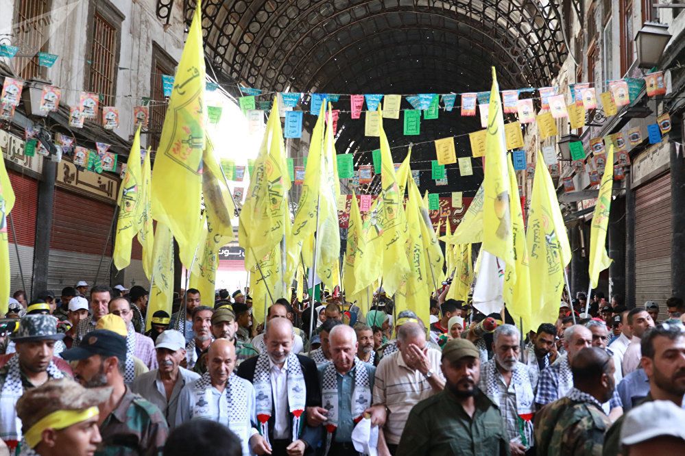 دمشق تحيي يوم القدس بمسيرات حاشدة
