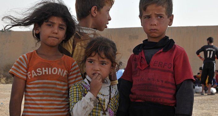 أطفال العراق الهاربين من داعش