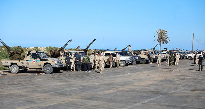 قوات الجيش التابعة لحكومة الوفاق الوطني في ليبيا