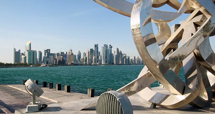 مناظر عامة للمدن العربية - الدوحة، قطر 5 يونيو 2017