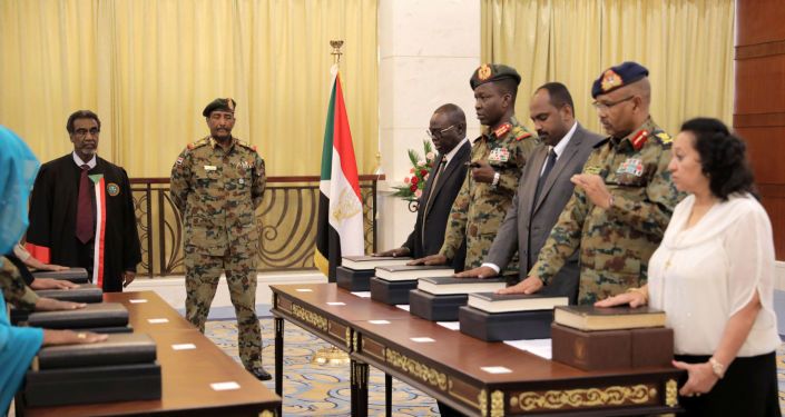 المجلس السيادي في السودان يؤدي اليمين الدستورية