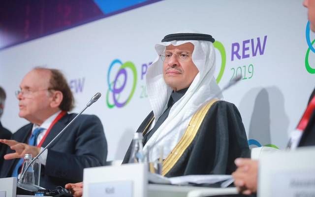 خلال مشاركة وزير الطاقة السعودي، الأمير عبدالعزيز بن سلمان، في الجلسة الرئيسة لأسبوع الطاقة الروسي