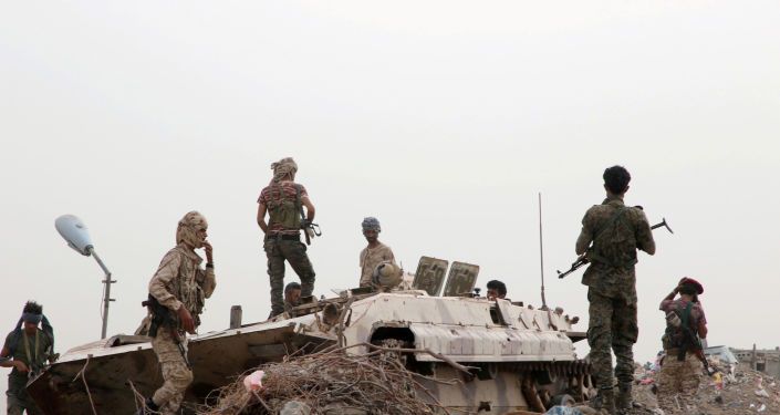 قوات المجلس الانتقالي الجنوبي، عدن، اليمن 10 أغسطس 2019