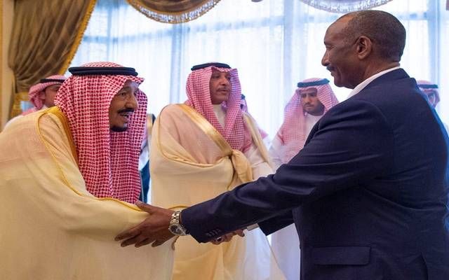 جانب من استقبال الملك سلمان لرئيس مجلس السيادة السوداني عبد الفتاح البرهان - أرشيفية