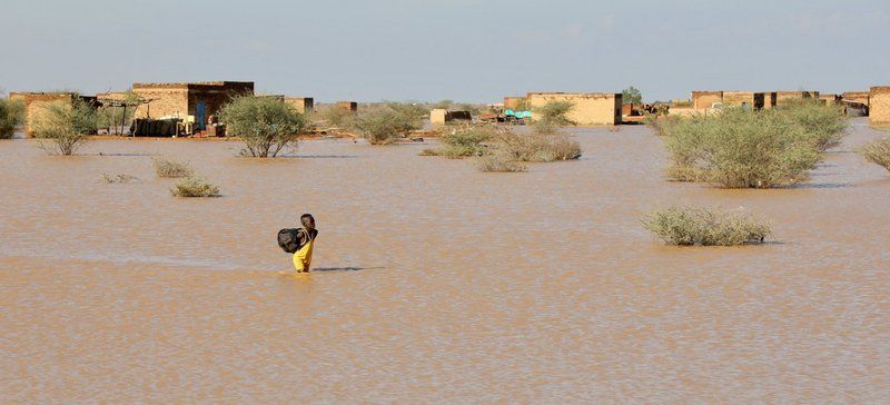 فيضانات السودان تتسبب بتدمير 100 ألف منزل ووفاة وإصابة 147 شخصًا ونفوق 5482 من الماشية