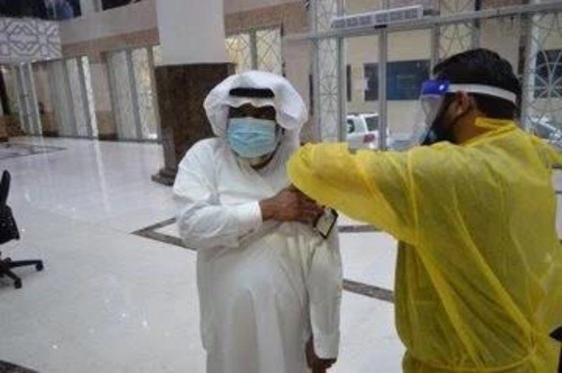 حملة تطعيم بمكتبة الحرم المكي للوقاية من الإنفلونزا الموسمية