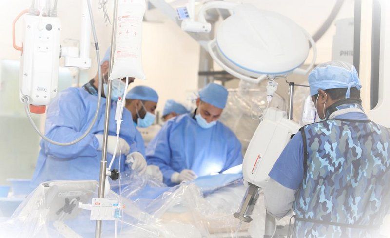 إجراء أول عملية قسطرة قلبية تداخلية بالمركز الطبي للهيئة الملكية بينبع