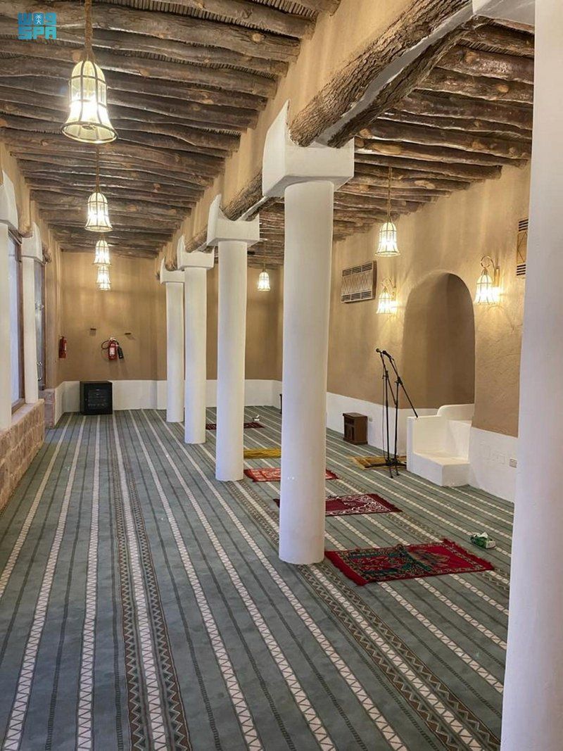 ضمن برنامج ولي العهد لتطوير المساجد التاريخية.. مسجد 