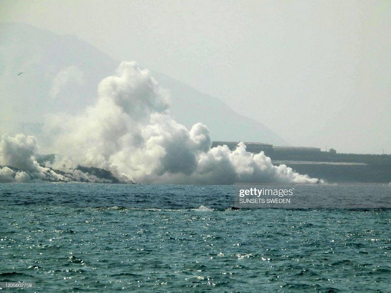 صور مفزعة: حمم بركان 