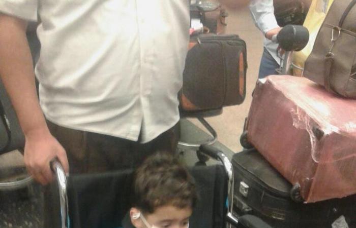 السماح لطفل فلسطيني مصاب بمرض نادر بدخول البلاد ونقله لمعبر رفح ​-صورة