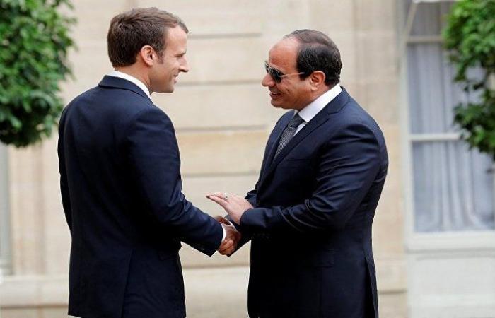 الرئيس المصري يتلقى اتصالا هاتفيا من نظيره الفرنسي