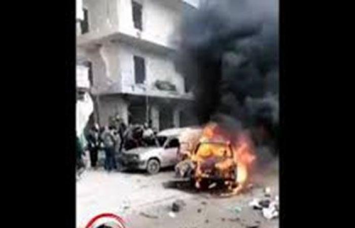 بالفيديو : 20 قتيلا بتفجير مفخخ شرق سوريا غالبيتهم عمال بحقل نفطي