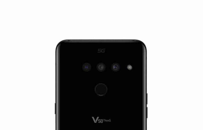 إل جي تعلن عن هاتف LG V50 ThinQ 5G مع شاشة ثانوية