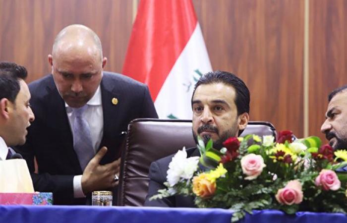رئيس مجلس النواب العراقي يلتقي نظيره السوري (صور)