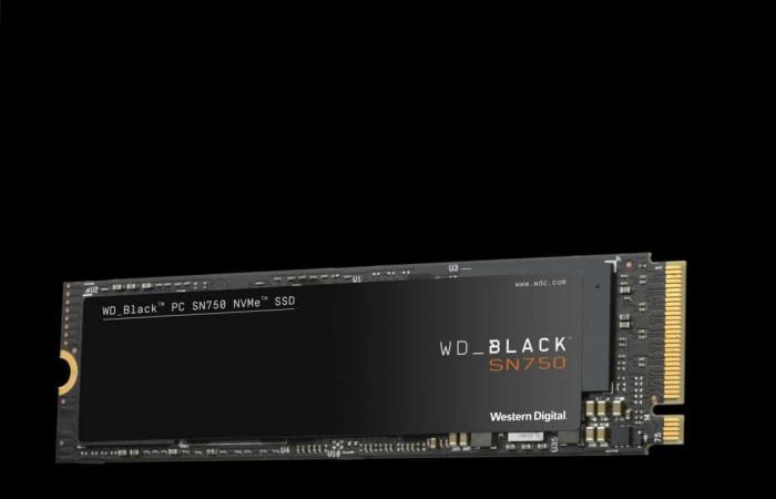 ويسترن ديجيتال تطرح WD Black SN750 NVMe SSD