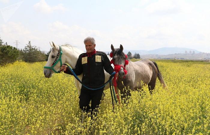 من دمشق إلى موسكو على صهوة حصان... مغامرة جديدة للرحالة السوري (صور)