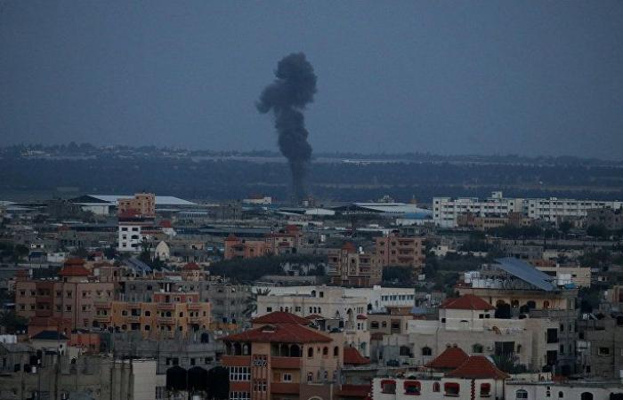 الجيش الإسرائيلي يقصف غزة