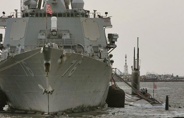 الحرس الثوري الإيراني يبعد قوة من البحرية الإماراتية كانت تسعى لاستعادة سفينة تهريب