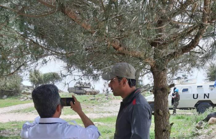 دبابات إسرائيلية تخترق المنطقة منزوعة السلاح نحو مواقع الجيش السوري بالجولان (صور)