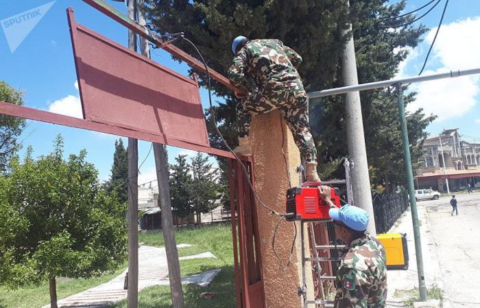 جنود (أندوف) يعيدون ترميم ملاعب الأطفال في الجولان (فيديو + صور)
