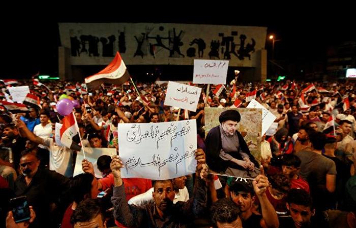 انطلاق تظاهرة وسط بغداد رفضا لاندلاع حرب بين أمريكا وإيران