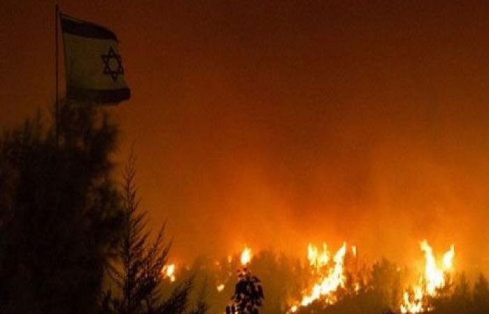 مصادر: الاحتلال يفتعل الحرائق بالقرب من الحدود الأردنية