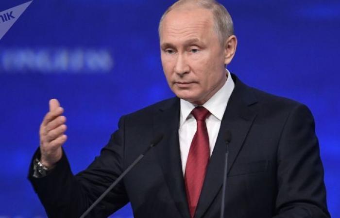 بوتين: روسيا تشعر بالقلق إزاء قضايا الشرق الأوسط