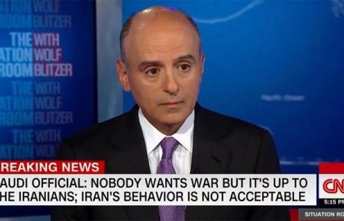 وزير السعودية للشئون الخارجية: "الجميع يحاول تفادي الحرب سوى إيران..ربما"