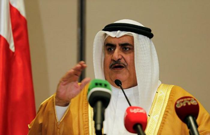 وزير الخارجية البحريني يعلق على عدم حضور الفلسطينيين ورشة المنامة