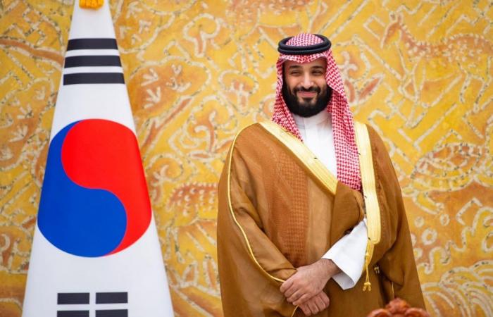 بالصور..ولي العهد السعودي يشهد توقيع مذكرات تفاهم مع كوريا الجنوبية