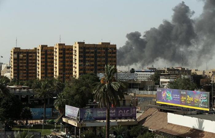 بالفيديو..دوي انفجارات تهز العاصمة بغداد