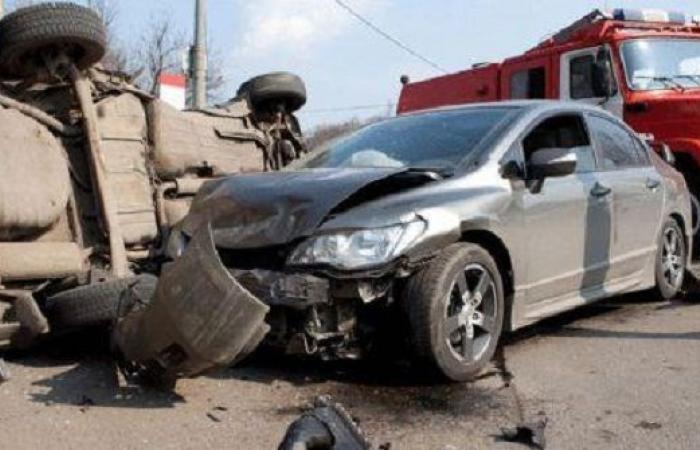 إصابة ستة أشخاص اثر حادث تصادم في اربد