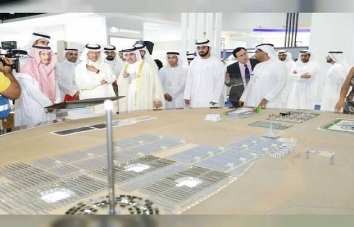وزير الطاقة السعودي يطلع على مشروعات كهرباء ومياه دبي