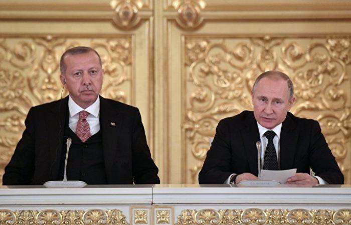 انطلاق المحادثات بين بوتين وأردوغان حول سوريا في أنقرة