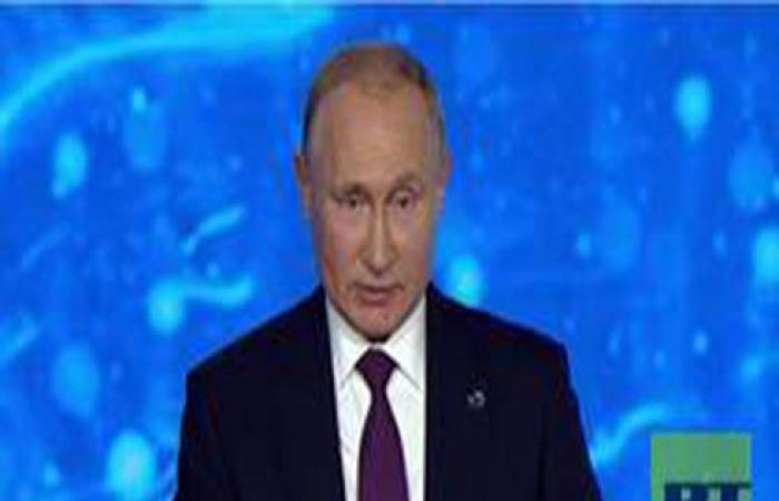 بالفيديو ..بوتين: التسوية في سوريا قد تمثل نموذجا لحل الأزمات الإقليمية