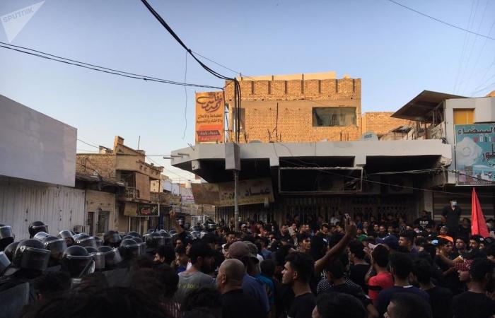 أحداث خفية من قمع تظاهرات ذي قار جنوبي العراق..صور+فيديو