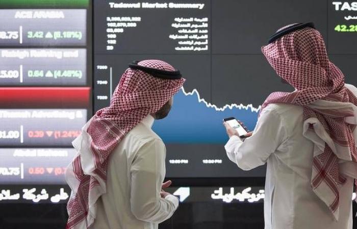 أسهم البنوك والبتروكيماويات تهبط بالسوق السعودي في المستهل