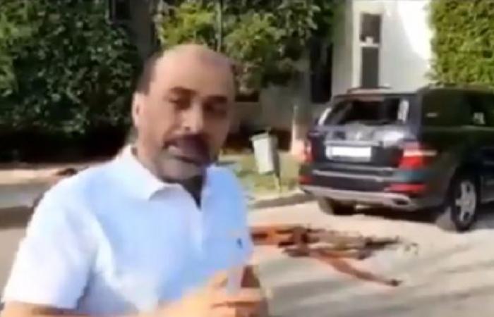 بالفيديو : تحطيم مركبة أردني في لبنان وسرقة أوراقه الثبوتية