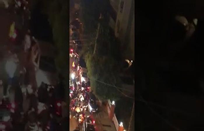 بالفيديو : إصابة 6 محتجين بمواجهات مع قوات الأمن وسط بيروت